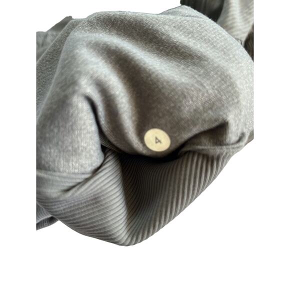 LULULEMON Dance Studio Reversible Hoodie Jacket Full Zip Gray Color Size 4 - Picture 10 of 10